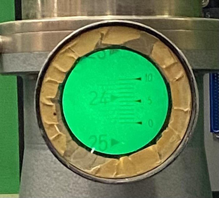 The Betz manometer, which gives the reference speed (photo: MECH 489 Lab 2 group).